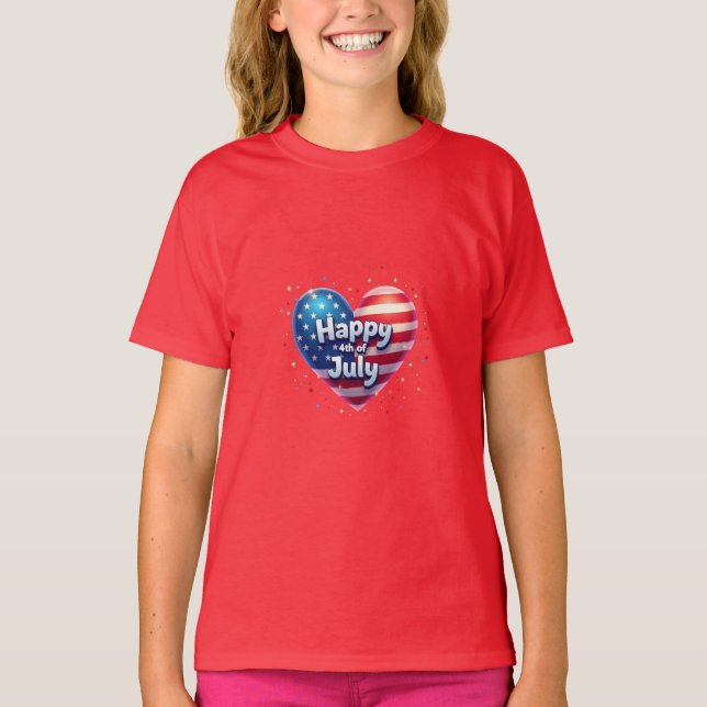 Camiseta Stars & Stripes Spirit: Icónica Libertad Estadouni (Anverso)