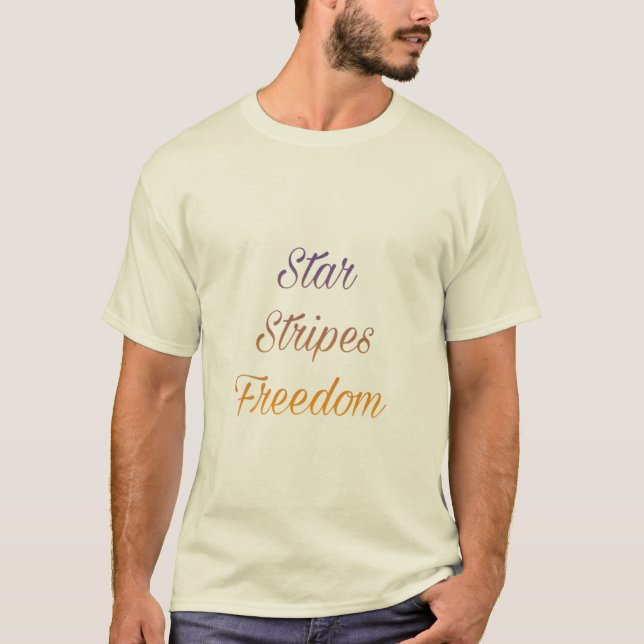 Camiseta "Stars Strips Freedom (Anverso)