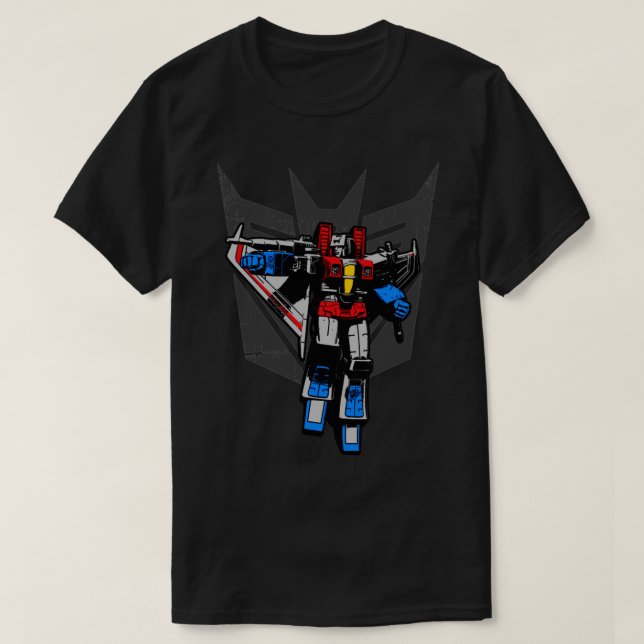 Camiseta STARSCREAM Gran Decepticon (Diseño del anverso)