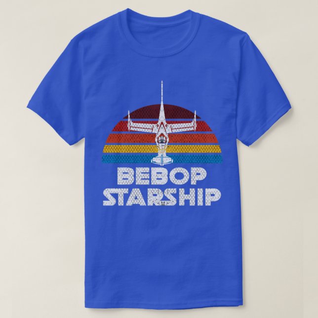 CAMISETA STARSHIP BEBOP (Diseño del anverso)