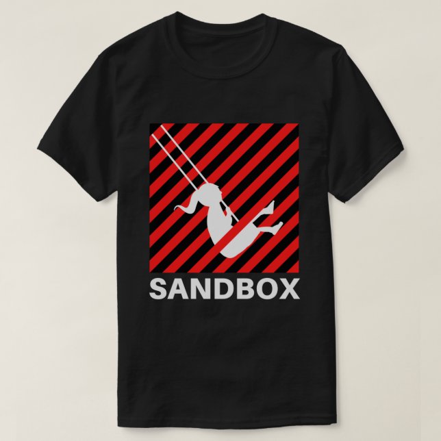 Camiseta Start-Up - Logo de Sandbox (versión negra) Classic (Diseño del anverso)