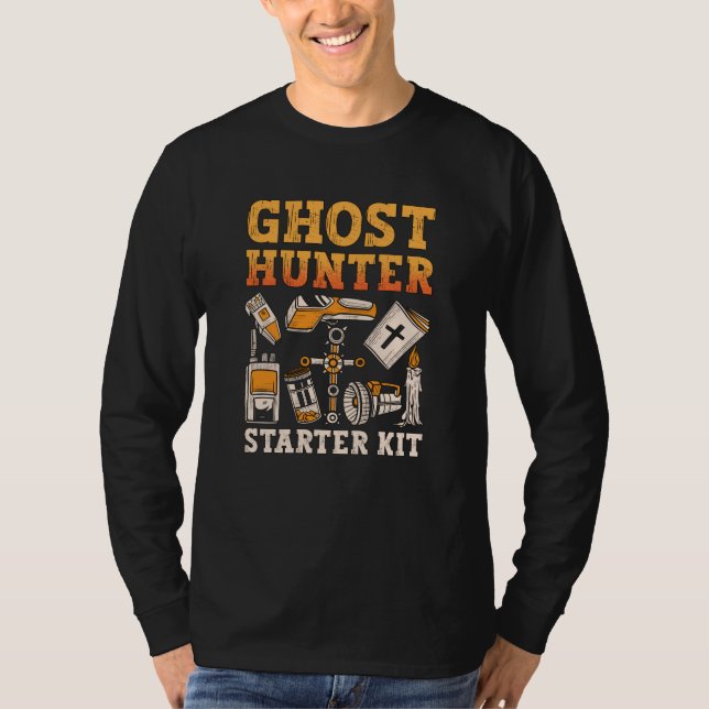 Camiseta Starter Kit Ghost Hunter Caza de Fantasma Paranorm (Anverso)