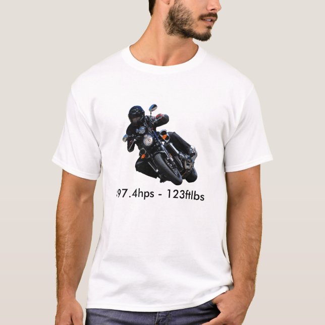 Camiseta starVmax.bike.1, 197.4hps - 123ftlbs (Anverso)
