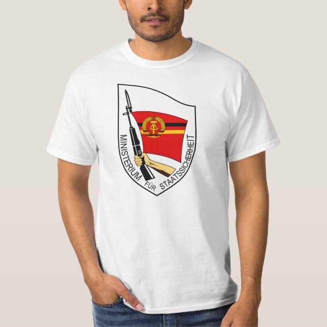 Camiseta Stasi, Ministerio de Seguridad del Estado, Alemani (Anverso)