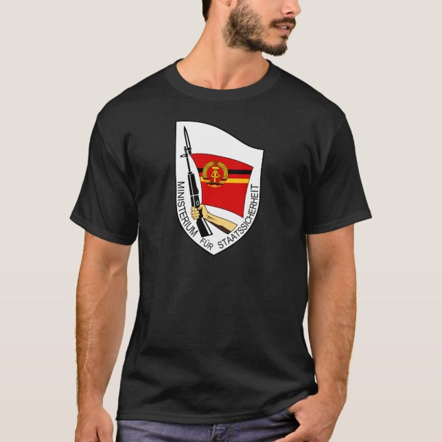 Camiseta Stasi - RDA (Deutsche Demokratische Republik) (Anverso)