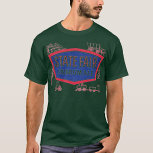 Camiseta State Fair Premium Ale Beer Retro Defunción Brewer