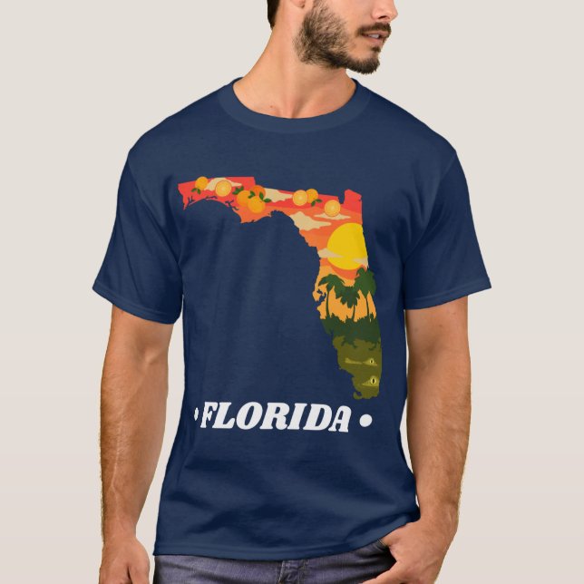 Camiseta State of Florida Oversized (Anverso)