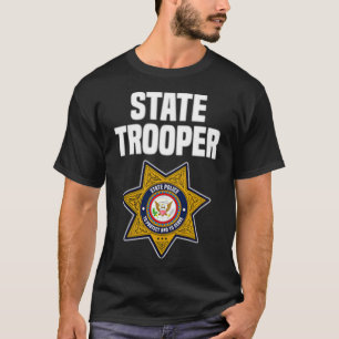 Camiseta State Trooper Highway Patrol Police Officer