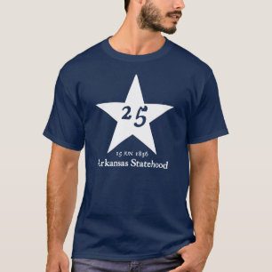 Camiseta Statehood de Arkansas