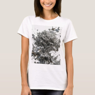 Camiseta Statement Plateado ARTE ABSTRACTO Stateme