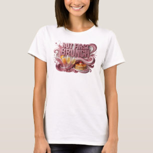 Camiseta Statement Rojo PERO PRIMERO BRUNCH