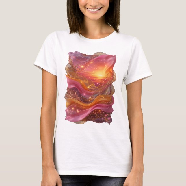 Camiseta Statement Silver ABSTRACT ART Statement (Anverso)