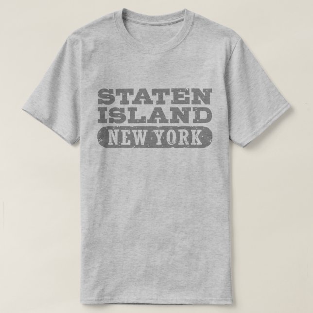 Camiseta Staten Island New York (Diseño del anverso)