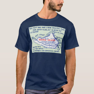 Camiseta Staten Island Nueva York 1920