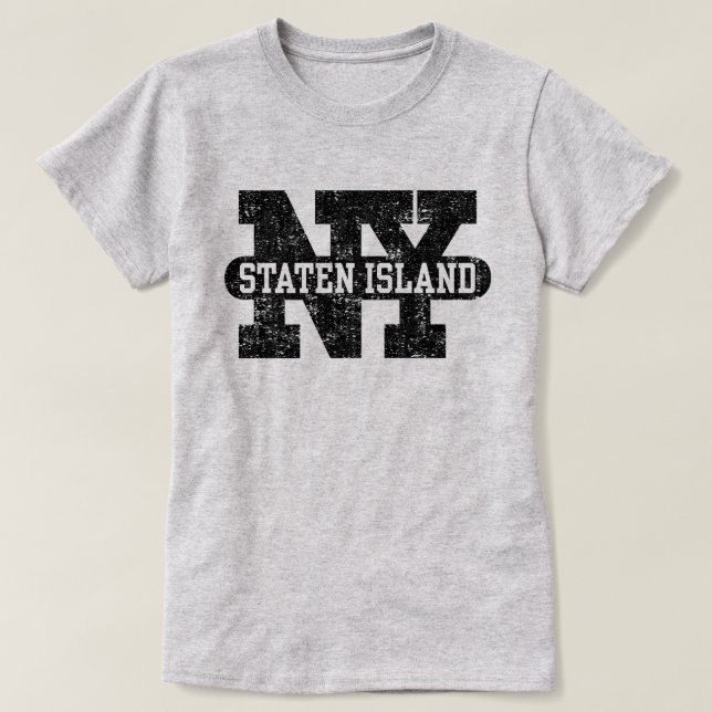 Camiseta Staten Island NY (Diseño del anverso)