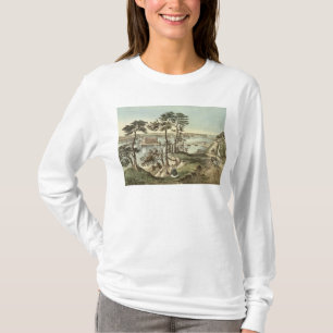 Camiseta Staten Island y los estrechos del fuerte Hamilton