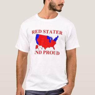 Camiseta Stater y orgulloso rojos