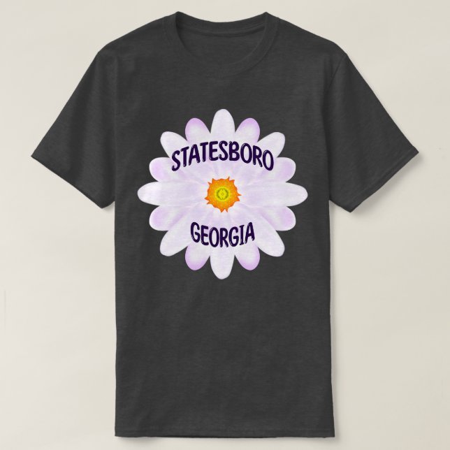 Camiseta Statesboro Georgia TShirt 5 (Diseño del anverso)