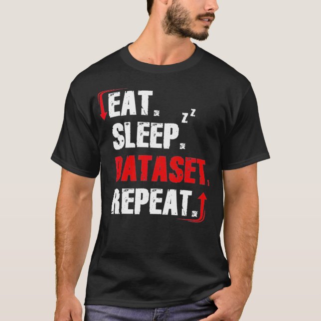 Camiseta Stati Científica de datos de definición de analist (Anverso)