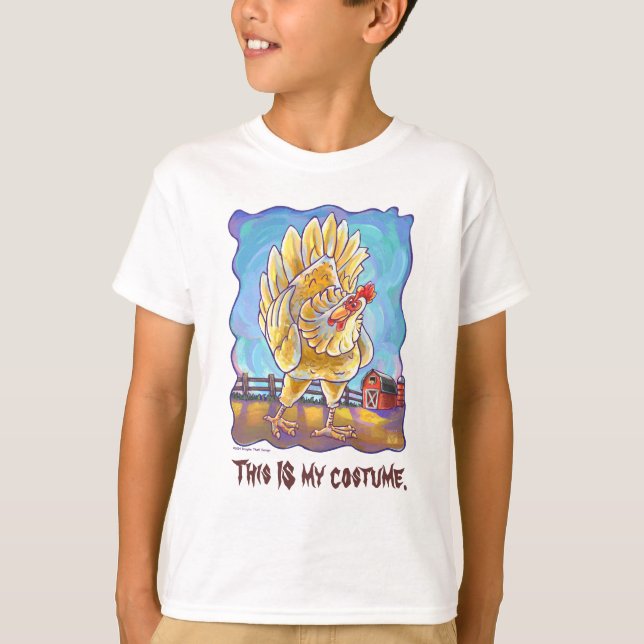 Camiseta Stationery de pollo (Anverso)