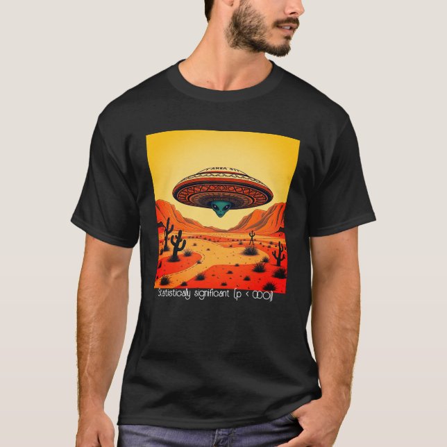 Camiseta Statistically Alien Desert (Anverso)