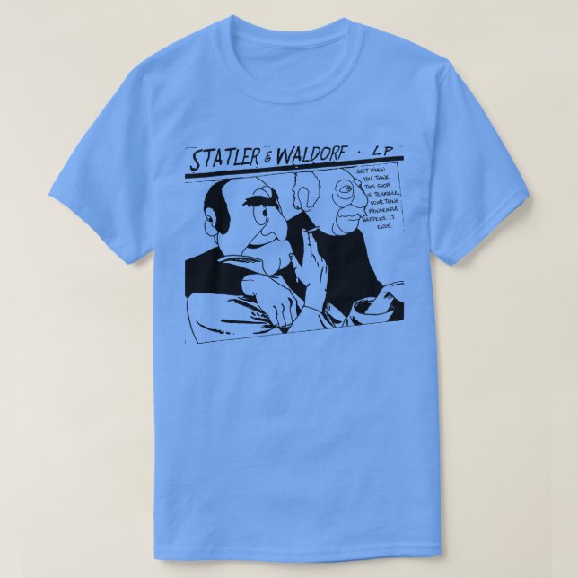 Camiseta Statler and Waldorf Goo Parody (Diseño del anverso)