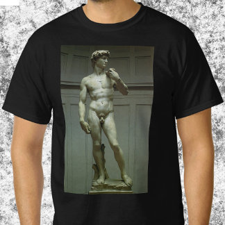 Camiseta Statue of David by Michelangelo