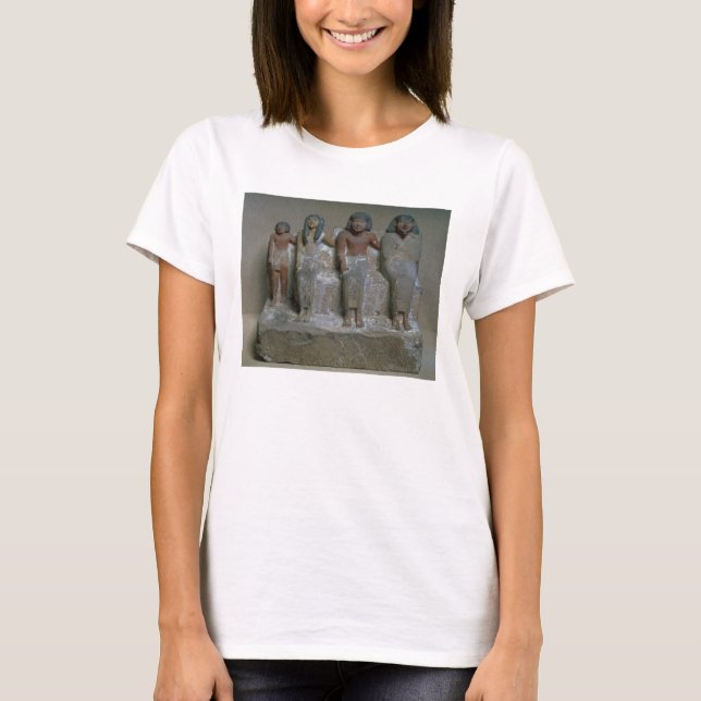 Camiseta Statuette of a family group (pigment on chalk) (Anverso)