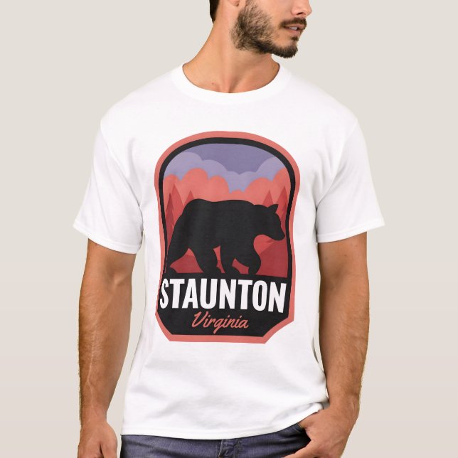 Camiseta Staunton Virginia Bear (Anverso)