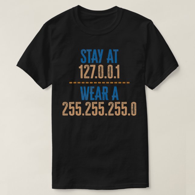 Camiseta Stay At 127 (Diseño del anverso)