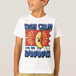Camiseta Stay Calm and go Bananas!