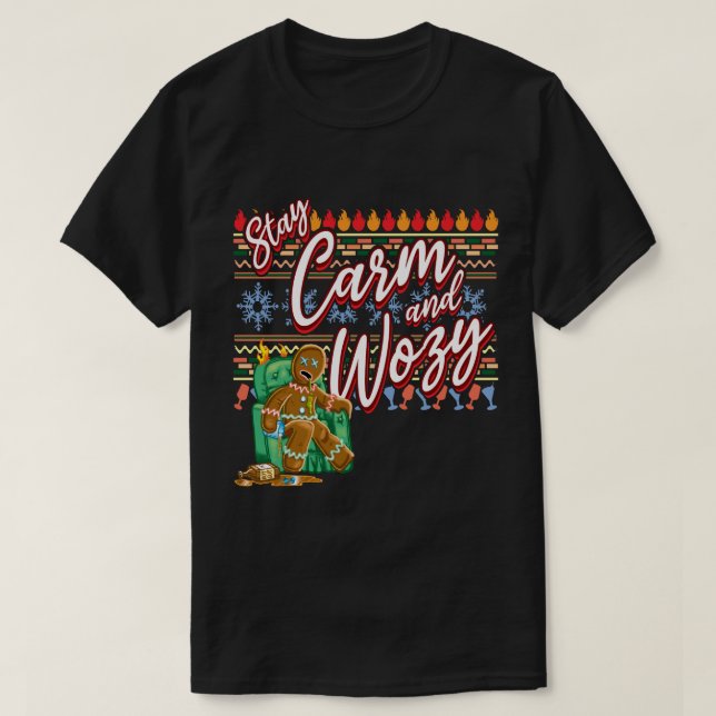 Camiseta Stay Carm y Wozy (Diseño del anverso)