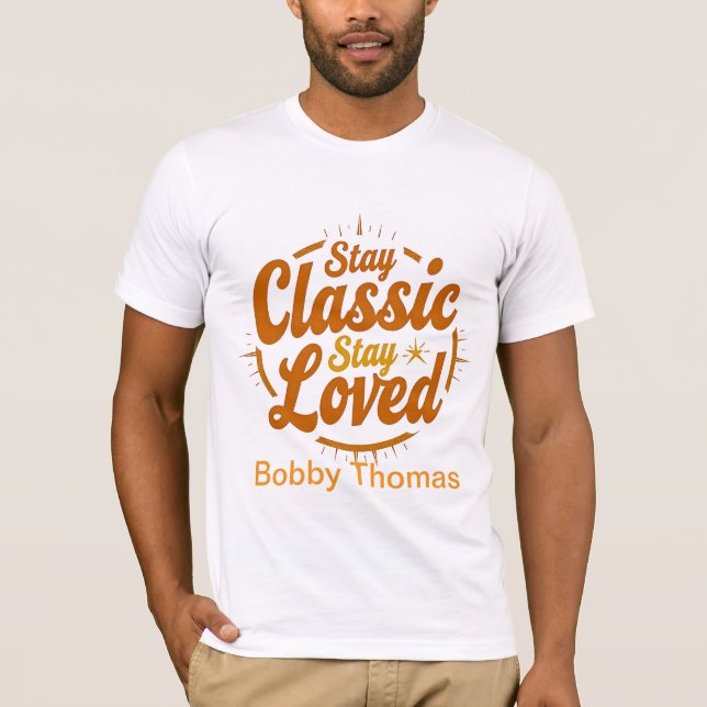 Camiseta Stay Classic Stay Loved T-Shirt (Anverso)
