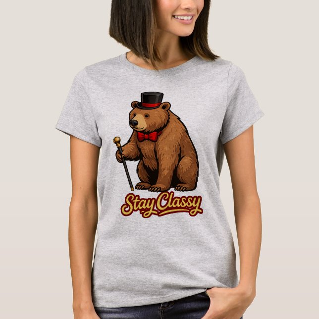 Camiseta Stay Classy (Anverso)