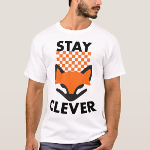 Camiseta Stay Clever Fox