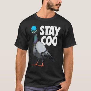 Camiseta Stay Coo Pigeon Women Ama a Pigeon Mascota Bird 3