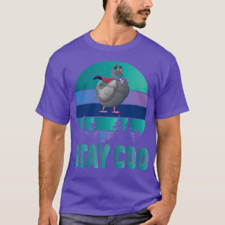 Camiseta Stay Coo Vintage Pigeon 1