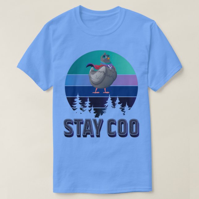 Camiseta Stay Coo Vintage Pigeon 26 (Diseño del anverso)