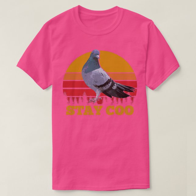 Camiseta Stay Coo Vintage Pigeon 71 (Diseño del anverso)