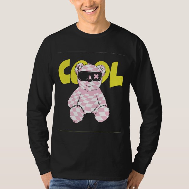 Camiseta Stay Cool Teddy Bear (Anverso)