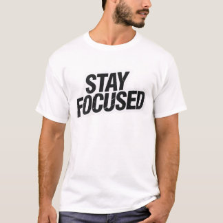 Camiseta “Stay Focused T-Shirt – Motivational Youth Tee”