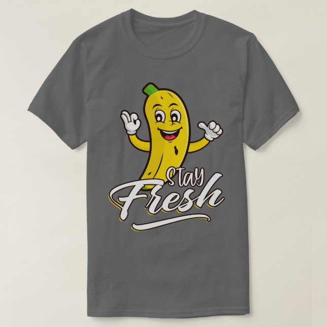 Camiseta Stay Fresh Banana (Diseño del anverso)