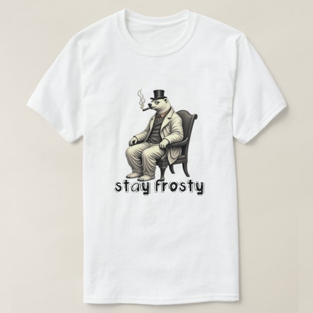 Camiseta Stay Frosty (Diseño del anverso)