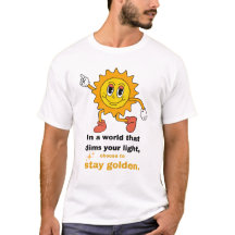 Stay Golden Retro Sun T-Shirt