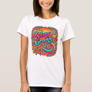 Camiseta Stay Groovy