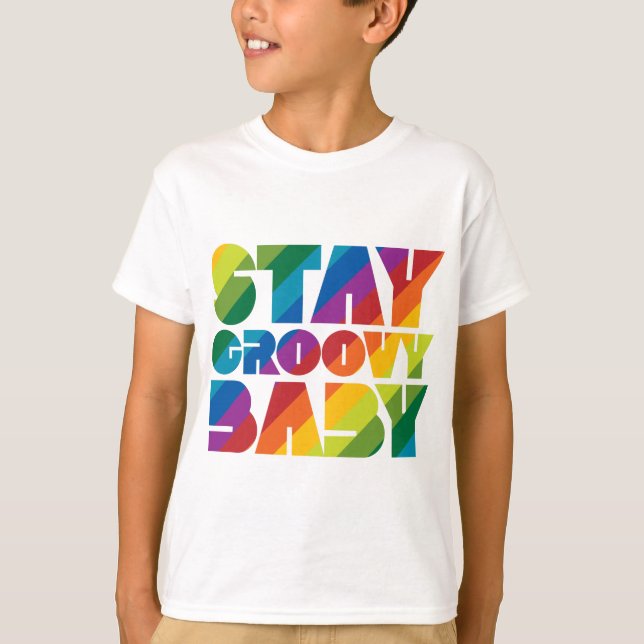 Camiseta Stay Groovy Baby (Anverso)