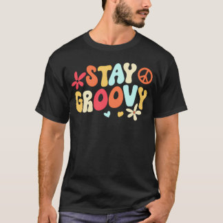 Camiseta Stay Groovy Hippie