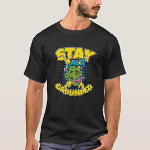 Camiseta Stay Grounded Electrician Lineman