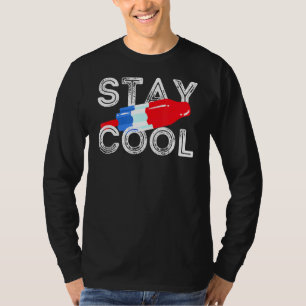 Camiseta Stay Guay Rocket Pop Red White & Blue Popsicle Sum