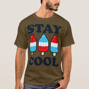 Camiseta Stay Guay Rocket Red White and Blue Popsicle Summe